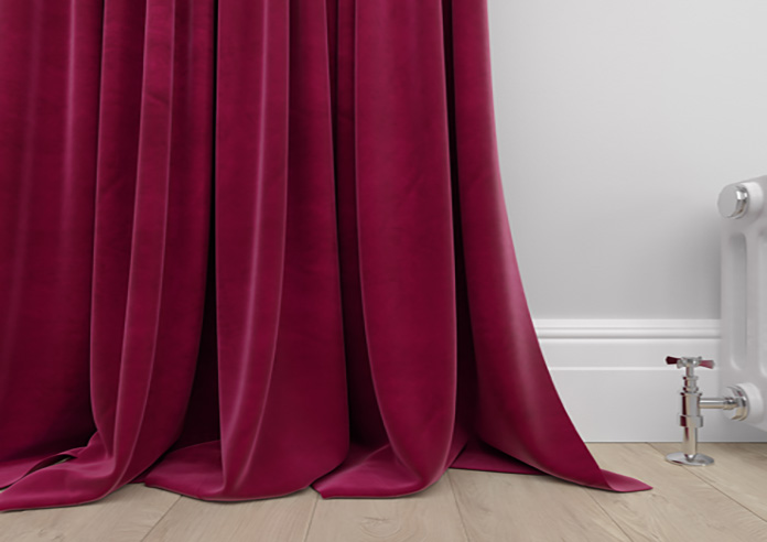 Ultra Luxe Velvet, Deep Pink - Made to Measure Curtains - Image 6